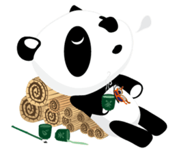 Lazy life of Pobi-kun sticker #15687511