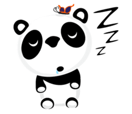 Lazy life of Pobi-kun sticker #15687512