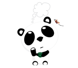 Lazy life of Pobi-kun sticker #15687521