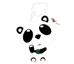 Lazy life of Pobi-kun sticker #15687521