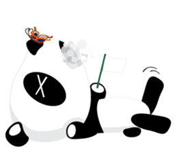 Lazy life of Pobi-kun sticker #15687526