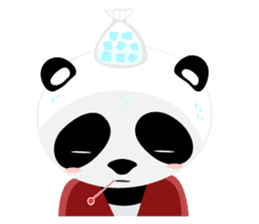 Lazy life of Pobi-kun sticker #15687528