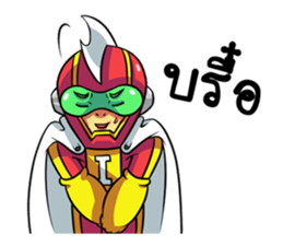 Chicken Man & monster V2 sticker #15687700