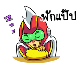 Chicken Man & monster V2 sticker #15687717