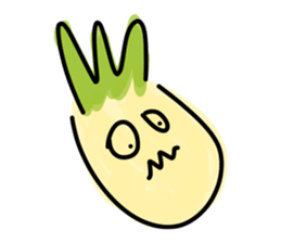 Pineapple face - funny smiley sticker sticker #15688156