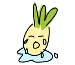 Pineapple face - funny smiley sticker sticker #15688165