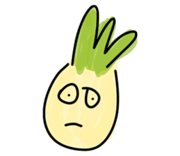 Pineapple face - funny smiley sticker sticker #15688170