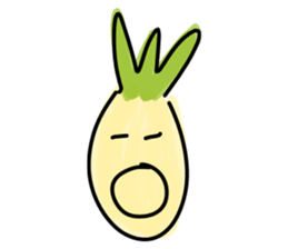 Pineapple face - funny smiley sticker sticker #15688173