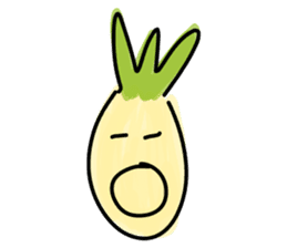 Pineapple face - funny smiley sticker sticker #15688173