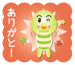 mini turtle boy sticker #15688613