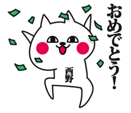 Sticker for Nishino! sticker #15689287