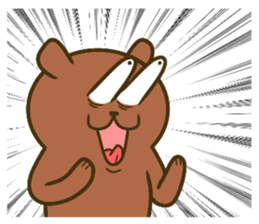 Bear and tiger's good friend sticker 2 sticker #15689484