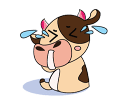 Love of an Dairy Cow Animated sticker #15689653