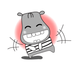 An Kaba-Hippo Animated sticker #15690438
