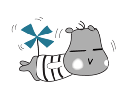 An Kaba-Hippo Animated sticker #15690439