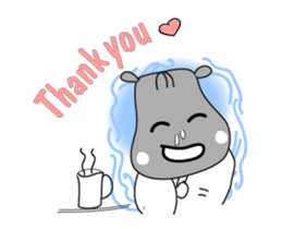 An Kaba-Hippo Animated sticker #15690441