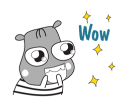 An Kaba-Hippo Animated sticker #15690444