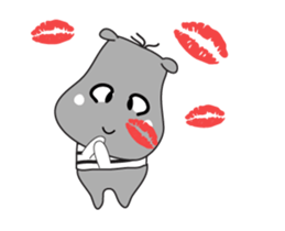 An Kaba-Hippo Animated sticker #15690457