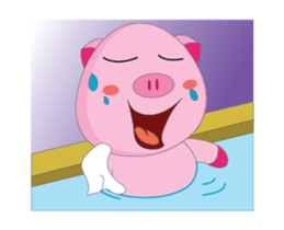 Summer Time: The Plump Pink Animated sticker #15690585