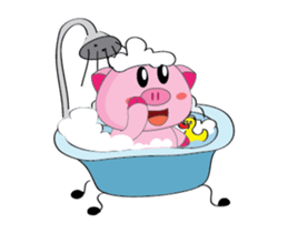 Summer Time: The Plump Pink Animated sticker #15690586