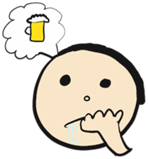 Drinking phrases1 sticker #15690906