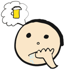 Drinking phrases1 sticker #15690906