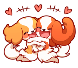 Cavalier twins sticker #15691337