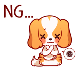 Cavalier twins sticker #15691345