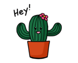 Little Cactus sticker #15692175
