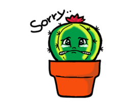 Little Cactus sticker #15692185