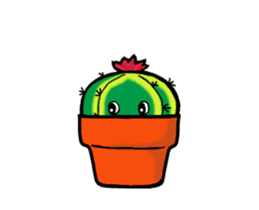 Little Cactus sticker #15692186