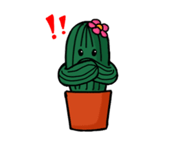 Little Cactus sticker #15692187