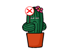 Little Cactus sticker #15692192