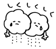 Cloudy With... <01> sticker #15692599