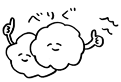 Cloudy With... <01> sticker #15692604