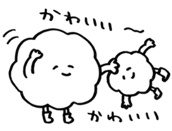 Cloudy With... <01> sticker #15692622