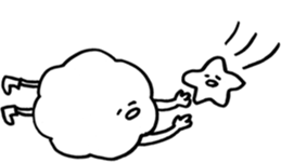 Cloudy With... <01> sticker #15692631