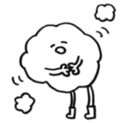 Cloudy With... <02> sticker #15692873