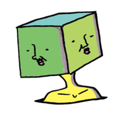 Ugly alien 4 sticker #15693654