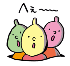 Ugly alien 4 sticker #15693658