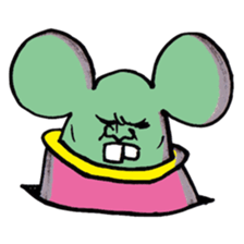 Ugly alien 4 sticker #15693661