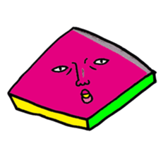 Ugly alien 4 sticker #15693681