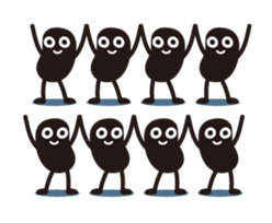 Run! Running Beans! sticker #15693724