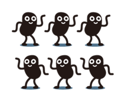 Run! Running Beans! sticker #15693728