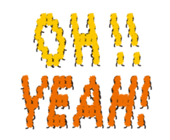 Run! Running Beans! sticker #15693734