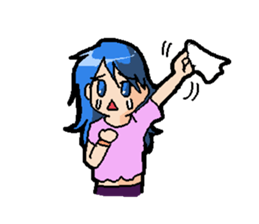 Lovely & Cute Sisters : Nana&Aki sticker #15694340