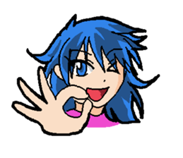 Lovely & Cute Sisters : Nana&Aki sticker #15694346