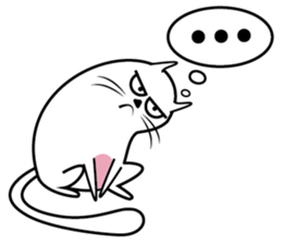 Adaptive Dreamy Cat sticker #15695766