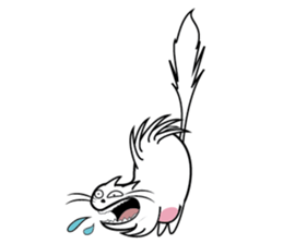 Adaptive Dreamy Cat sticker #15695769