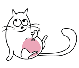 Adaptive Dreamy Cat sticker #15695770